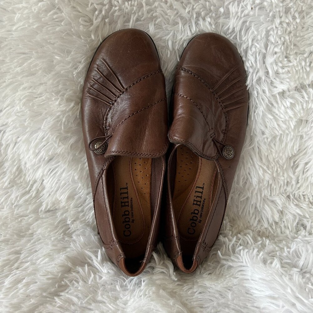 Cobb Hill by New Balance Mules Womens 8‎ Bornw Slip On Comfort